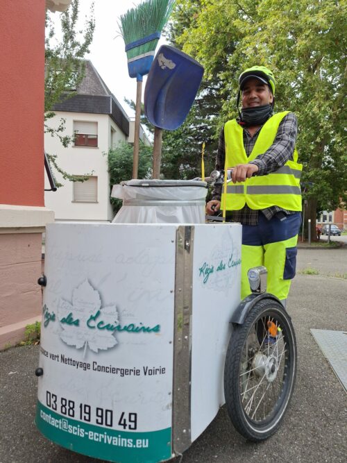 Interventions à vélo électrique